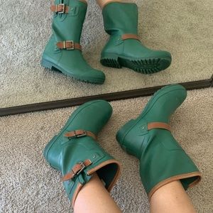 Sperry topsider waterproof rubber boots rain boots